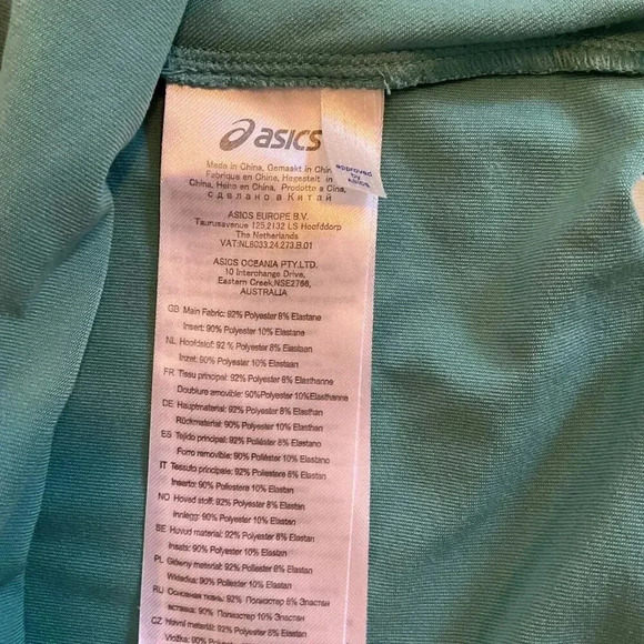 Asics Women’s Large Athletic Long‎ Sleeve High Neck Pullover - Picture 6 of 7